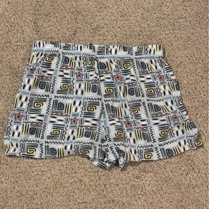 Stranger Things Netflix Kids Geometric Pattern Shorts